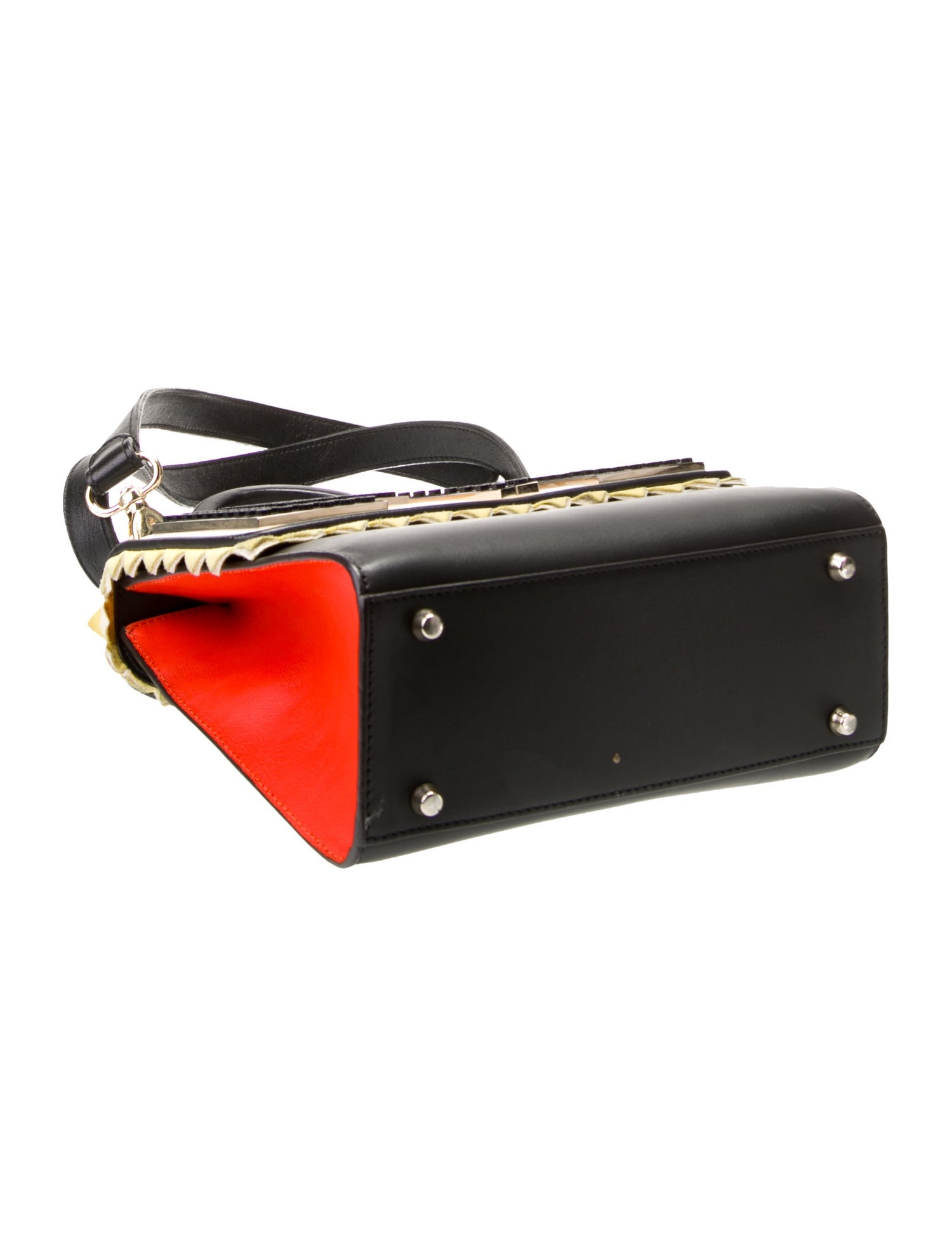 Les Petits Joueurs Leather Shoulder Bag