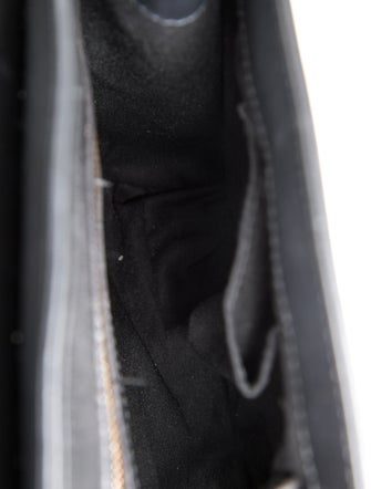 Les Petits Joueurs Leather Top Handle Bag