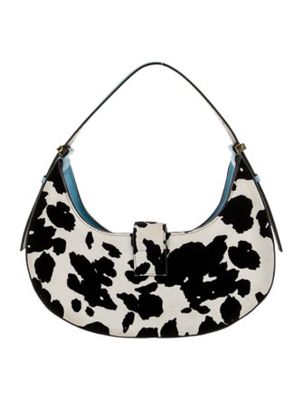 Les Petits Joueurs Suede Top Handle Bag