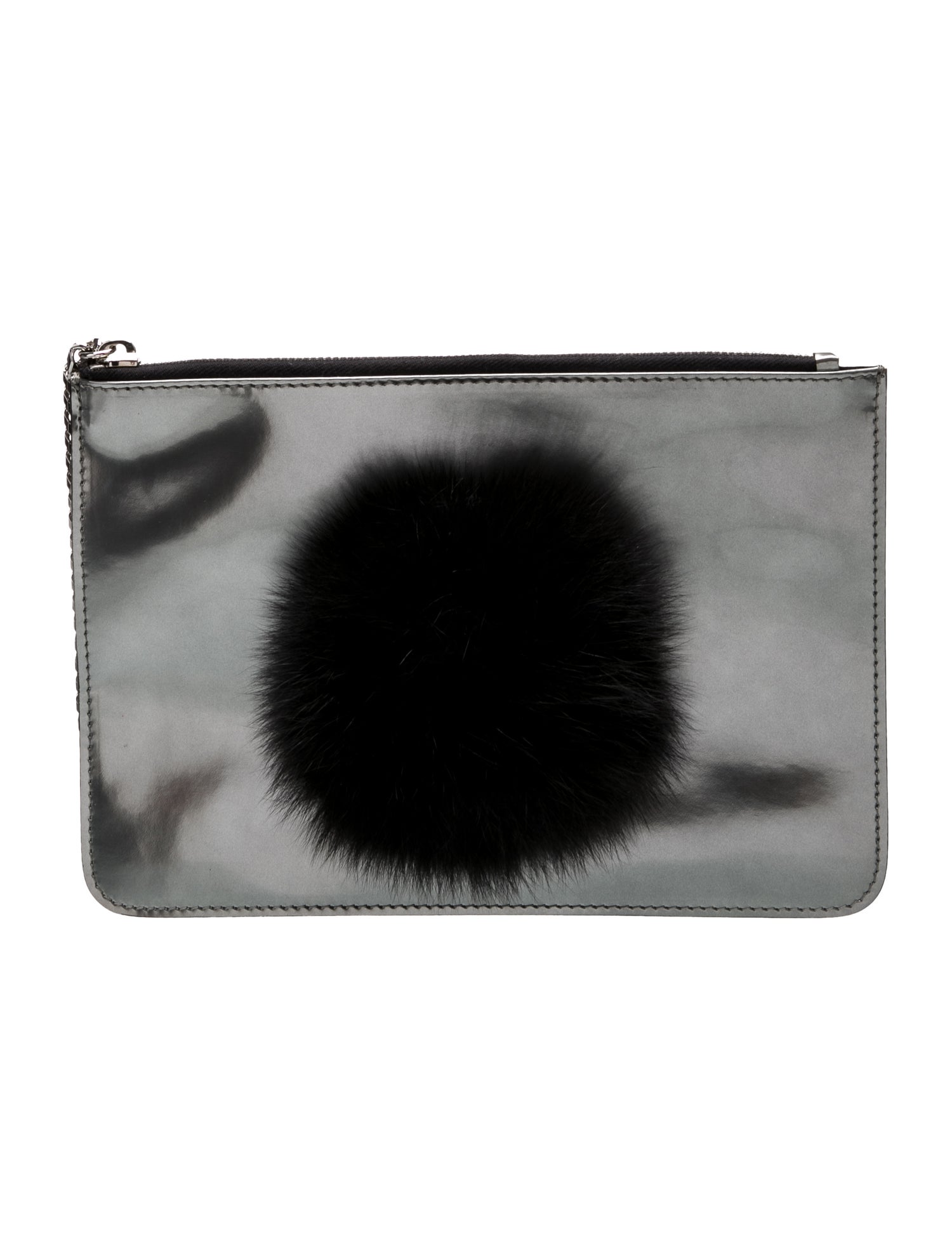 Les Petits Joueurs Patent Leather Portfolio