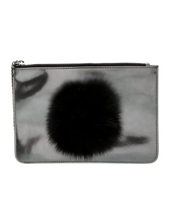 Les Petits Joueurs Patent Leather Portfolio