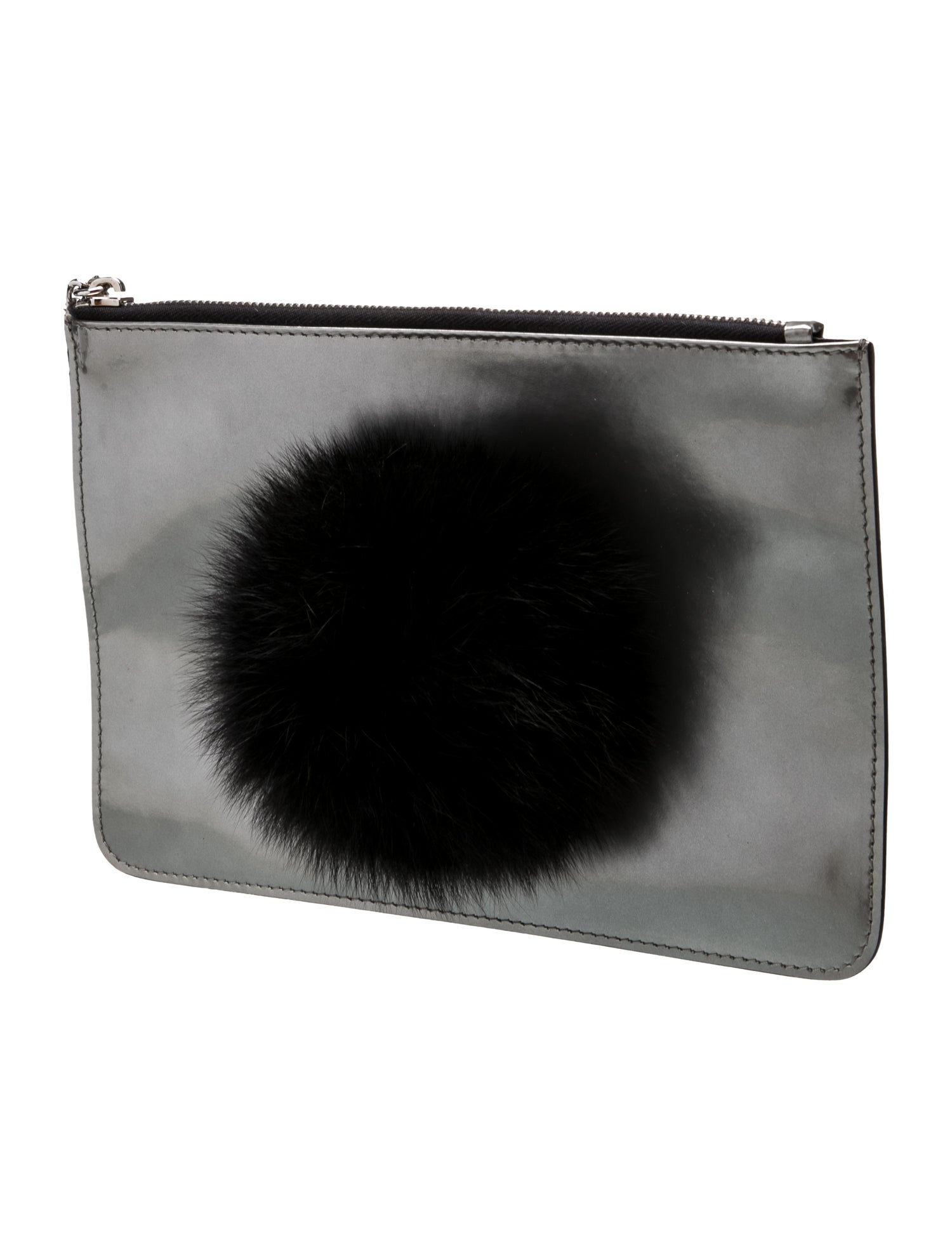 Les Petits Joueurs Patent Leather Portfolio