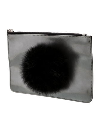 Les Petits Joueurs Patent Leather Portfolio