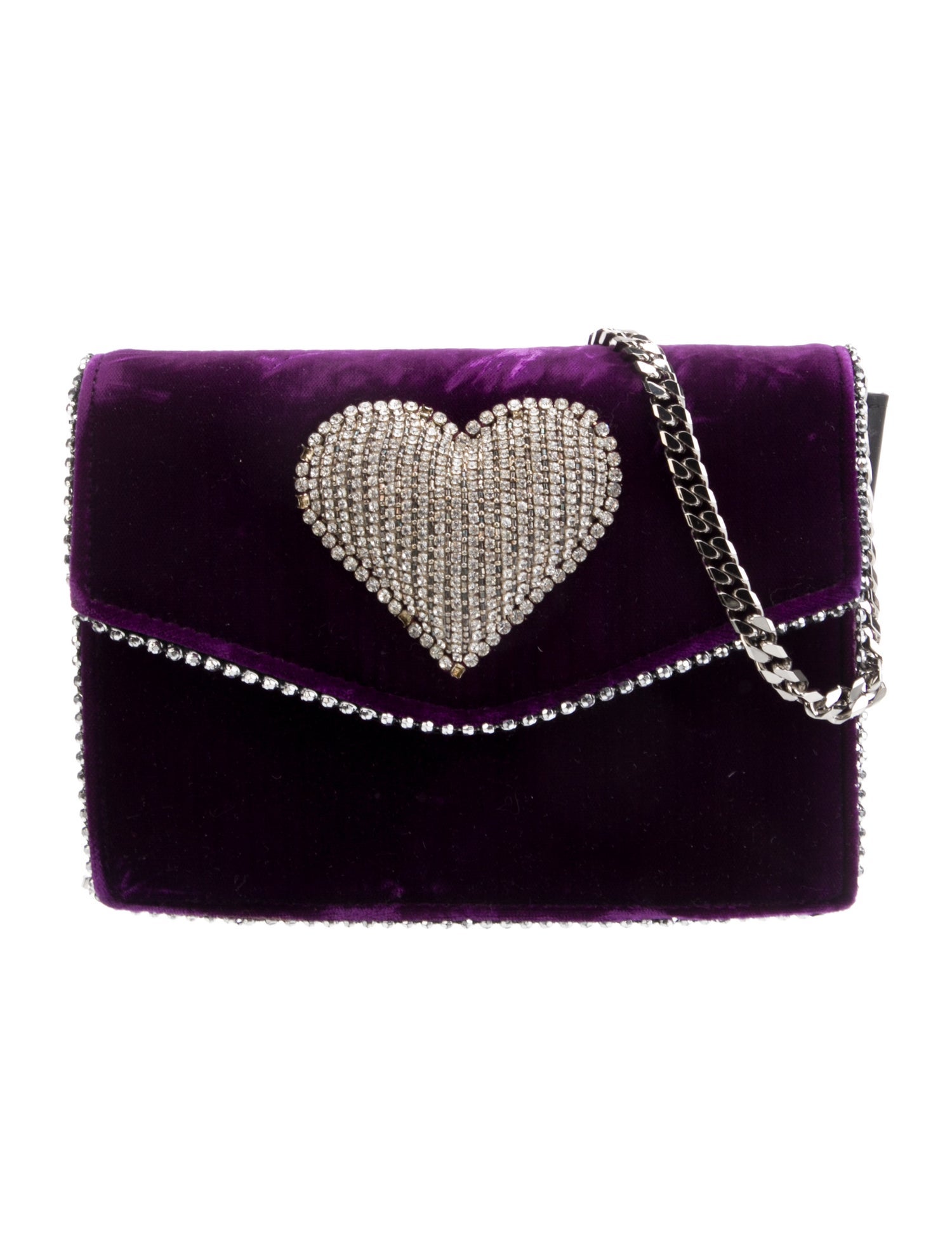 Les Petits Joueurs Velvet Evening Bag