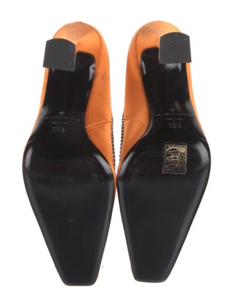 Les Petits Joueurs Satin Pumps