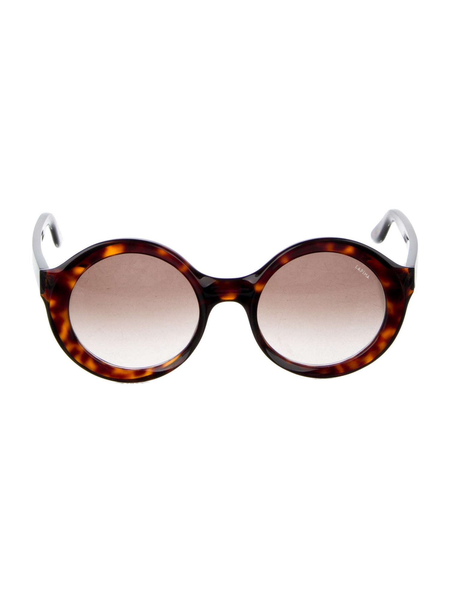 Lapima Round Gradient Sunglasses