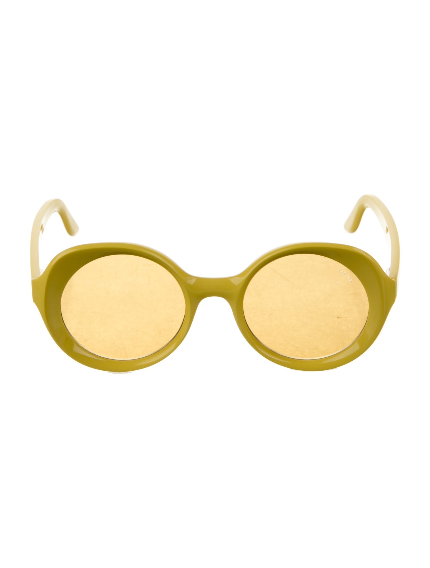 Lapima Round Tinted Sunglasses