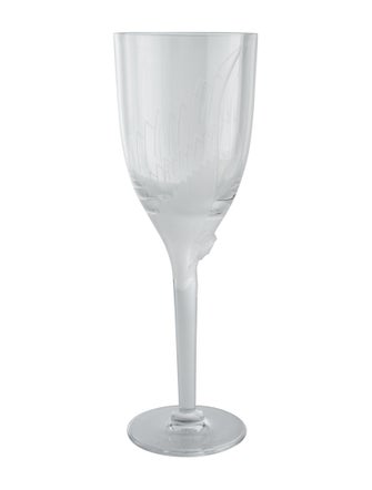 Lalique Set of 10 Angel Champagne Glasses