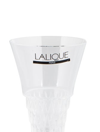 Lalique Set of 3 Crystal Bourgueil Sherry Glass