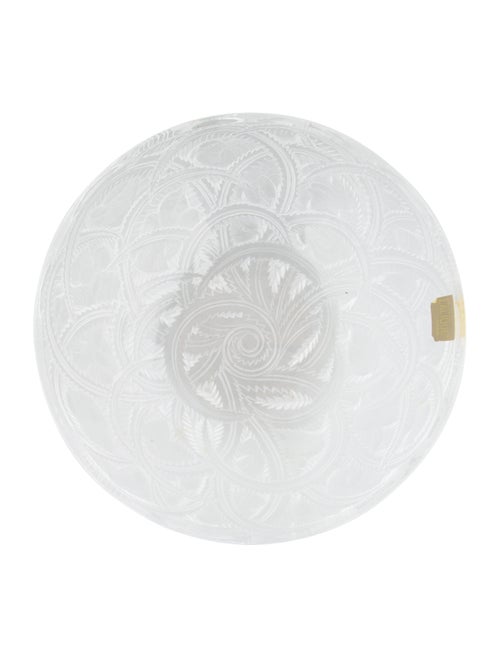 Lalique Pinsons Crystal Bowl