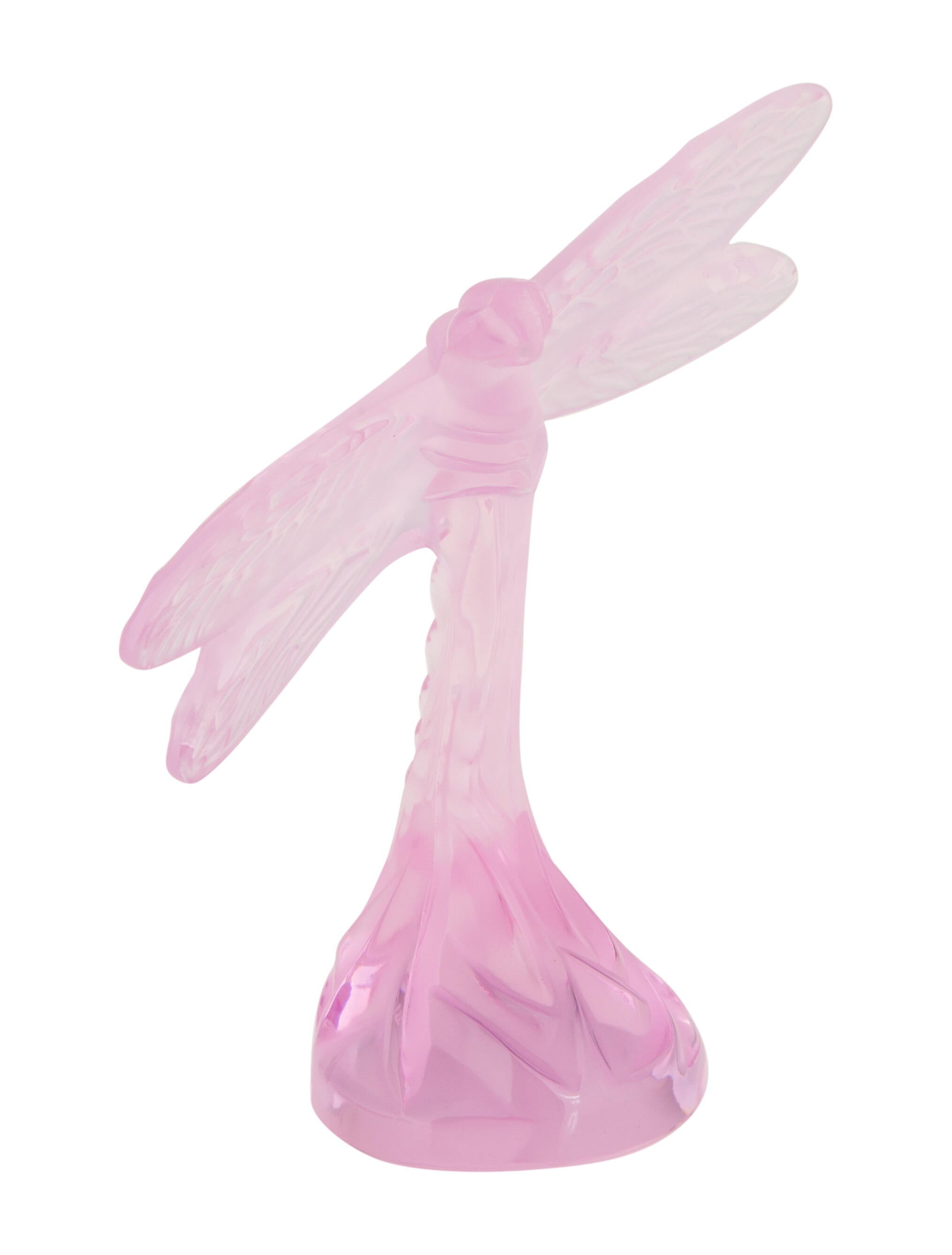 Lalique Crystal Dragonfly Figurine - Decorative Accents, Decor ...
