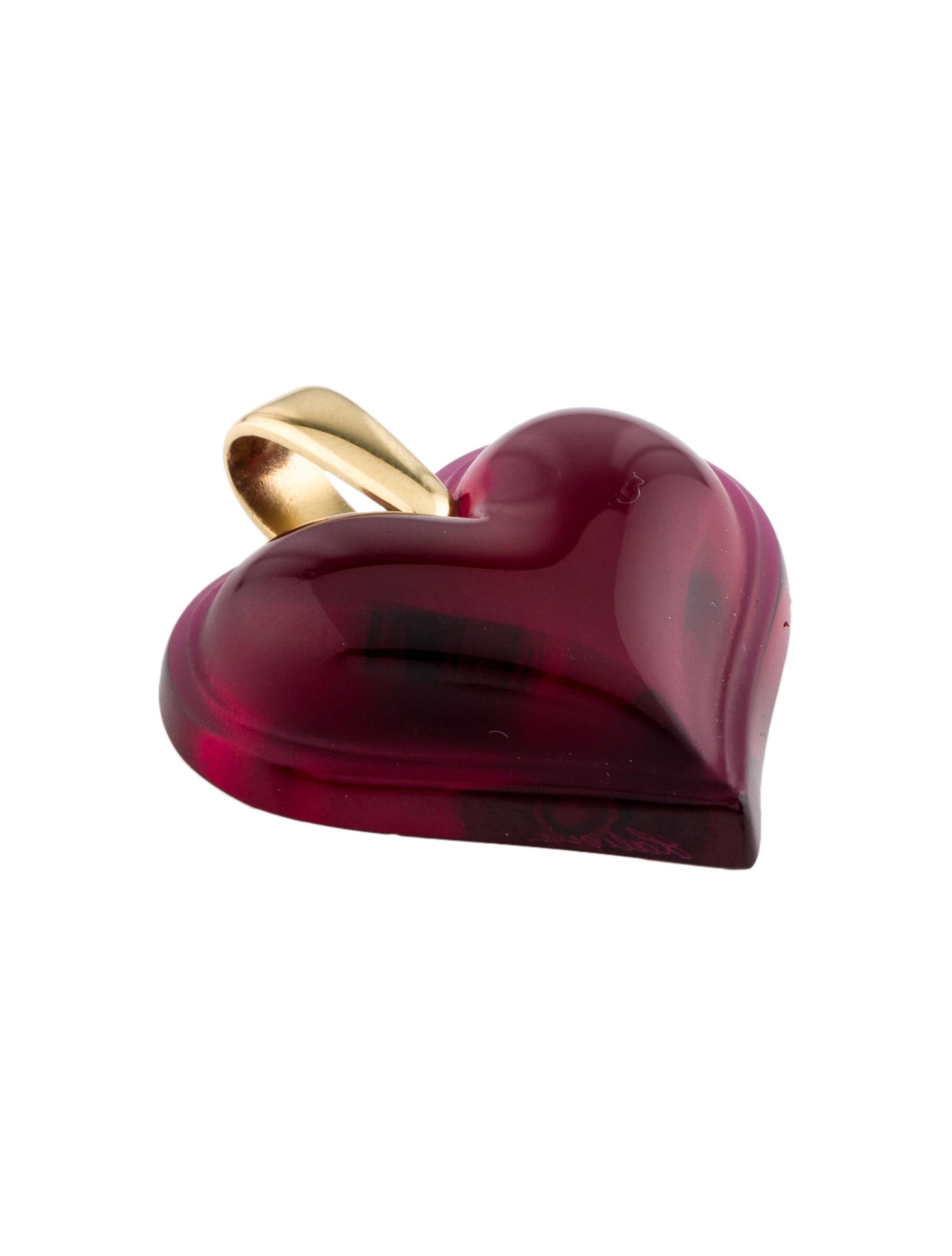 Lalique Heart Pendant