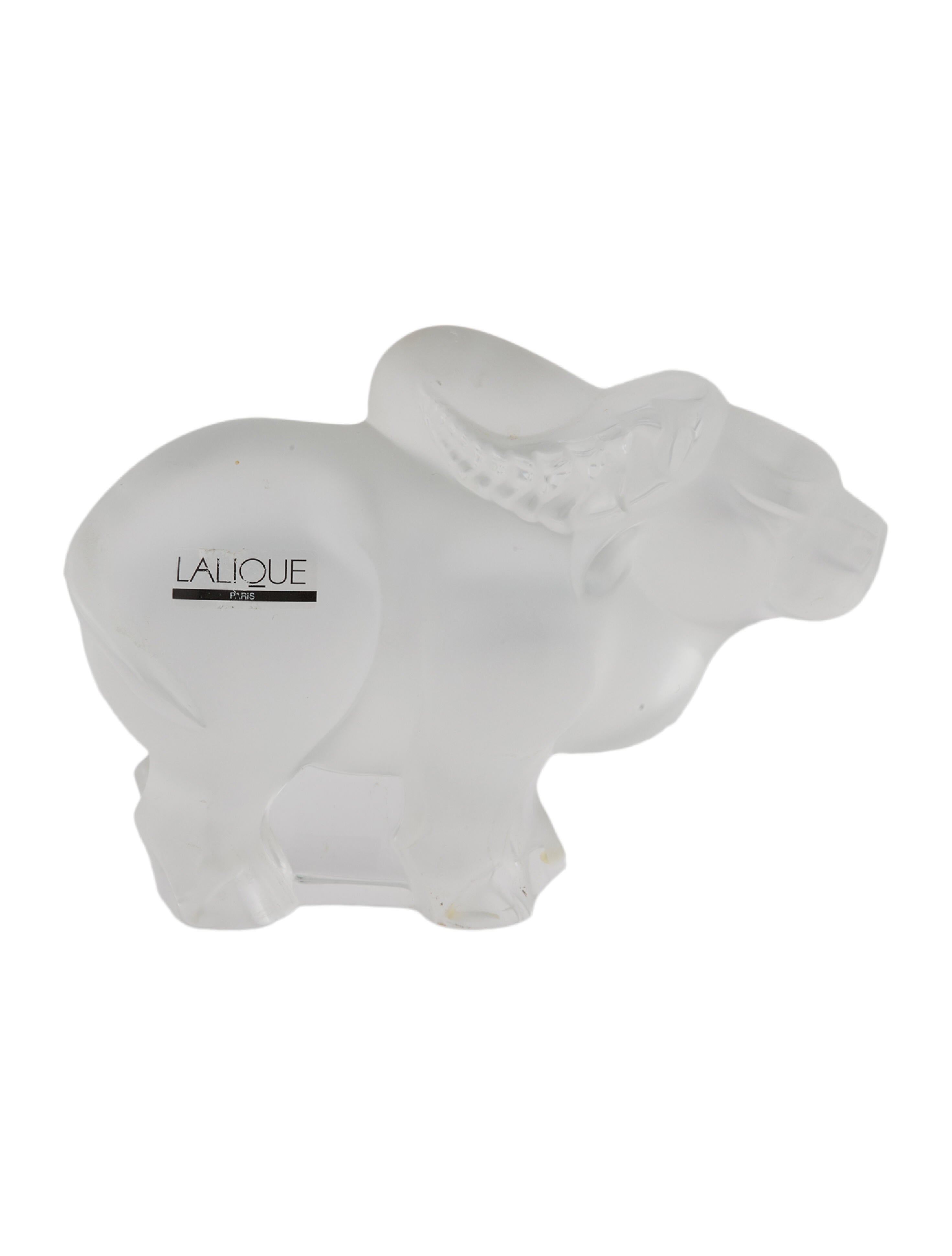 Lalique Crystal Buffalo