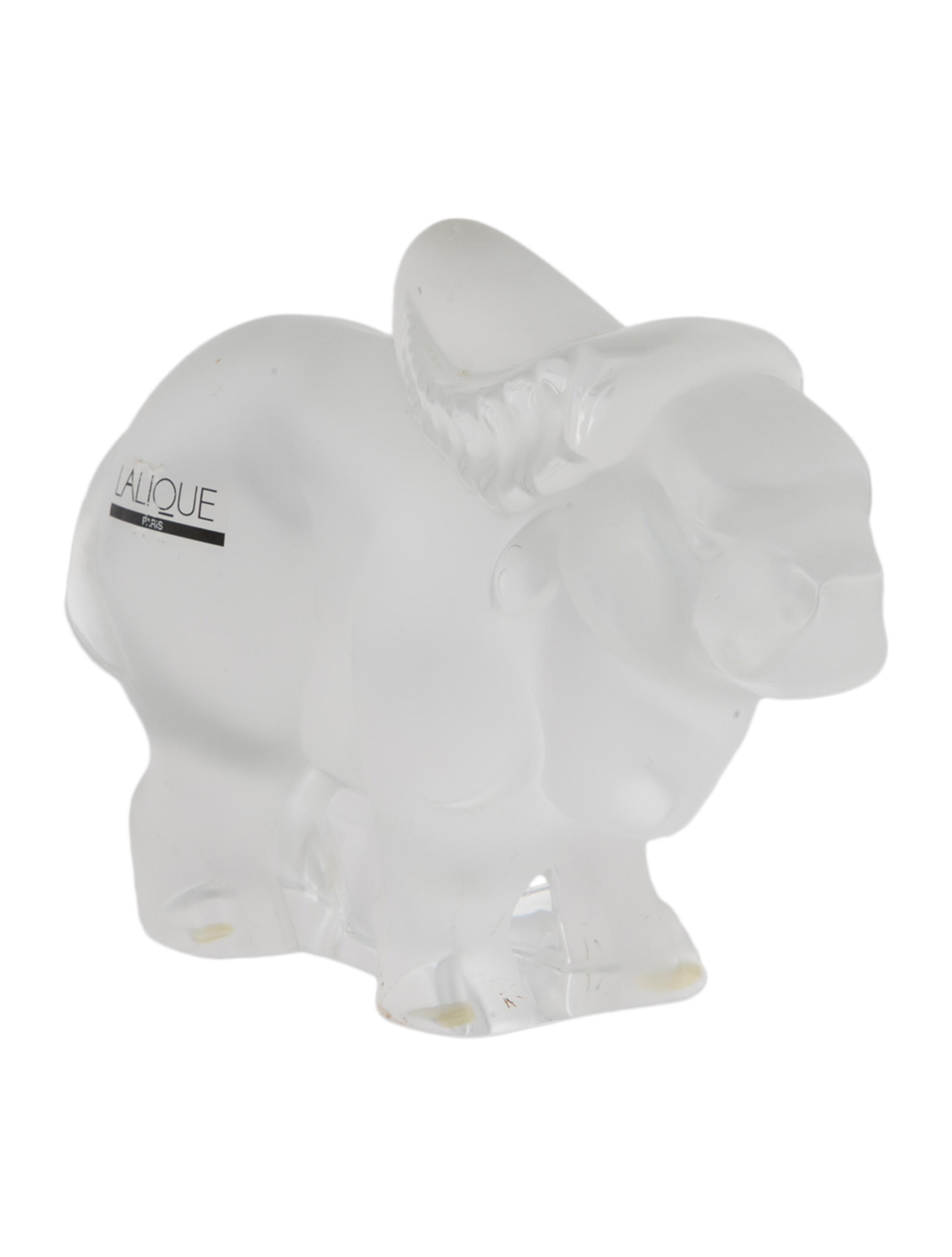 Lalique Crystal Buffalo