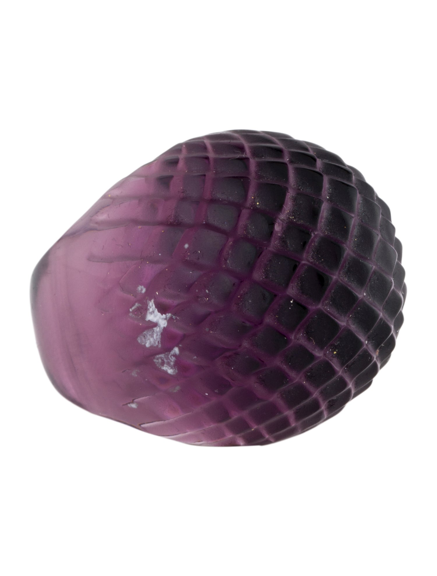 Lalique Crystal Cocktail Ring