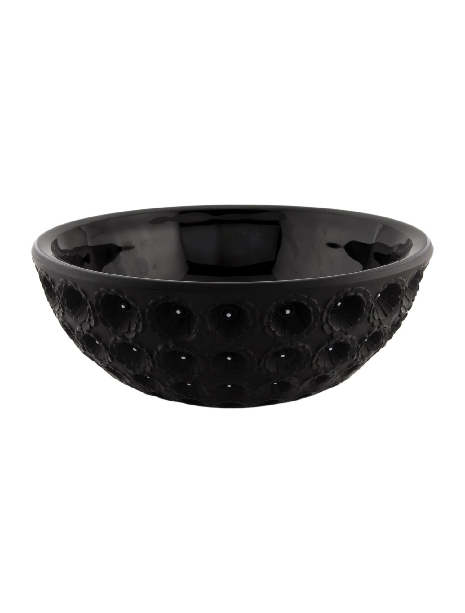 Lalique Black Nemours Bowl