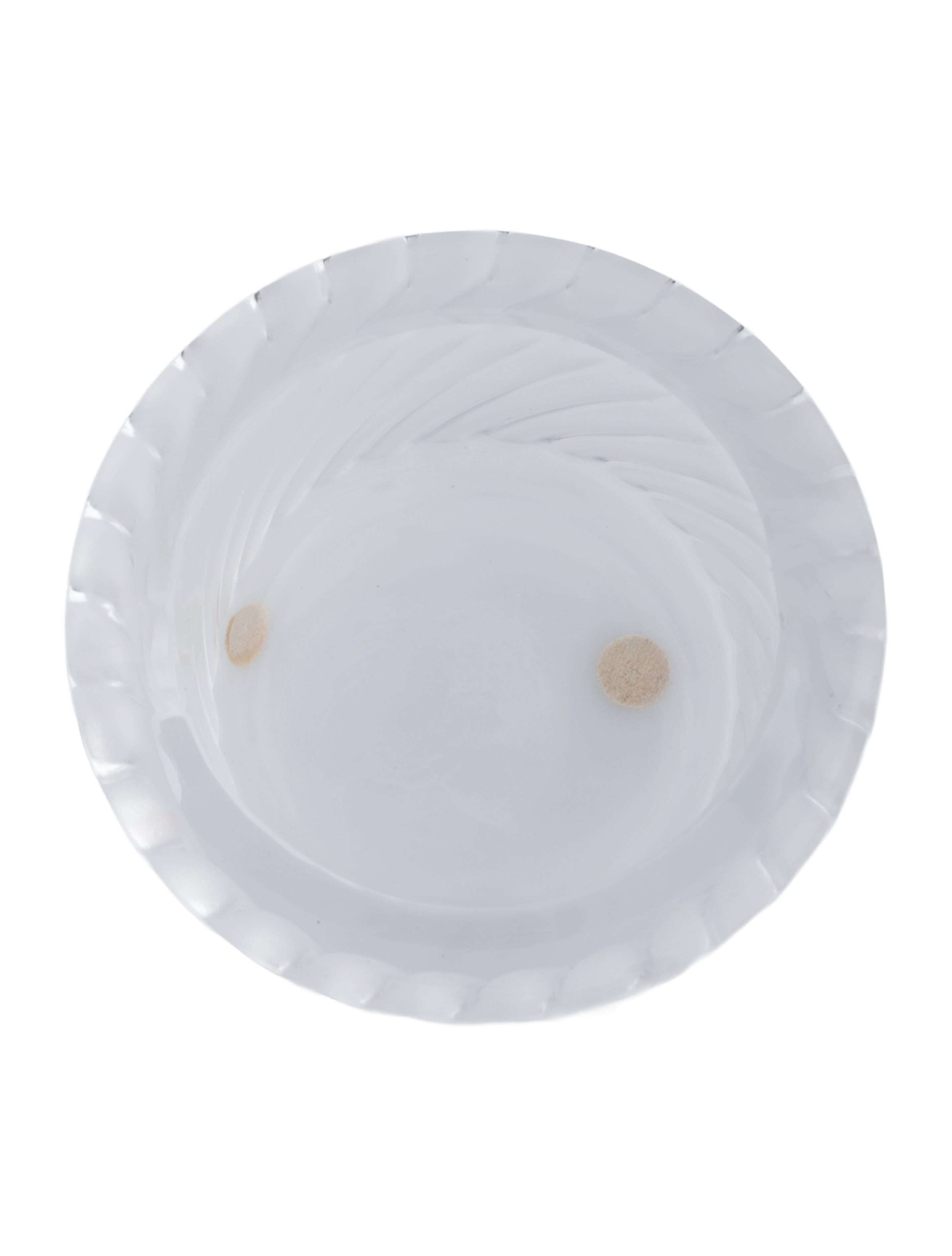Lalique Crystal Smyrne Ashtray