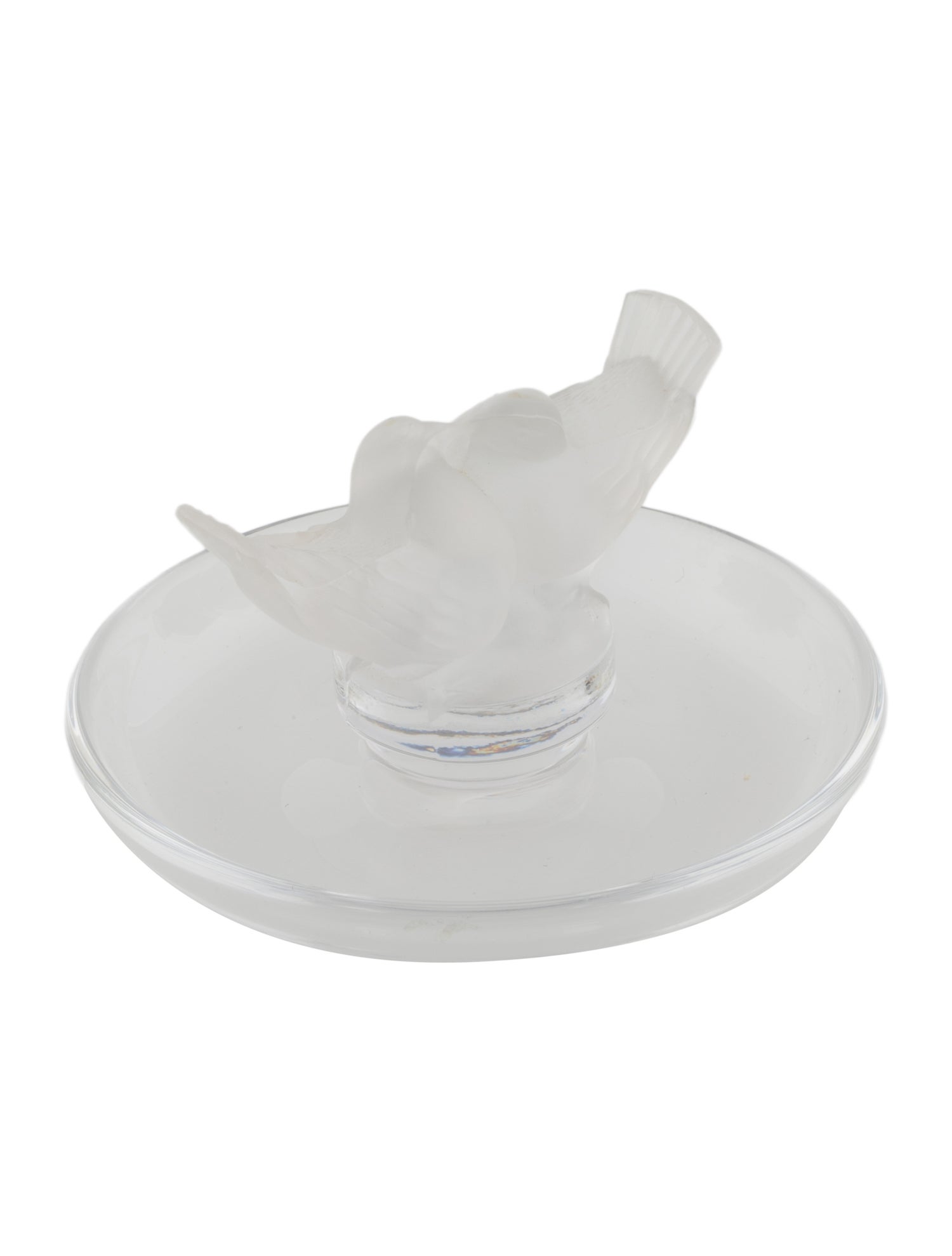 Lalique Lovebirds Pin Tray