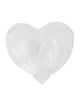 Lalique Crystal Knotted Hearts Paperweight