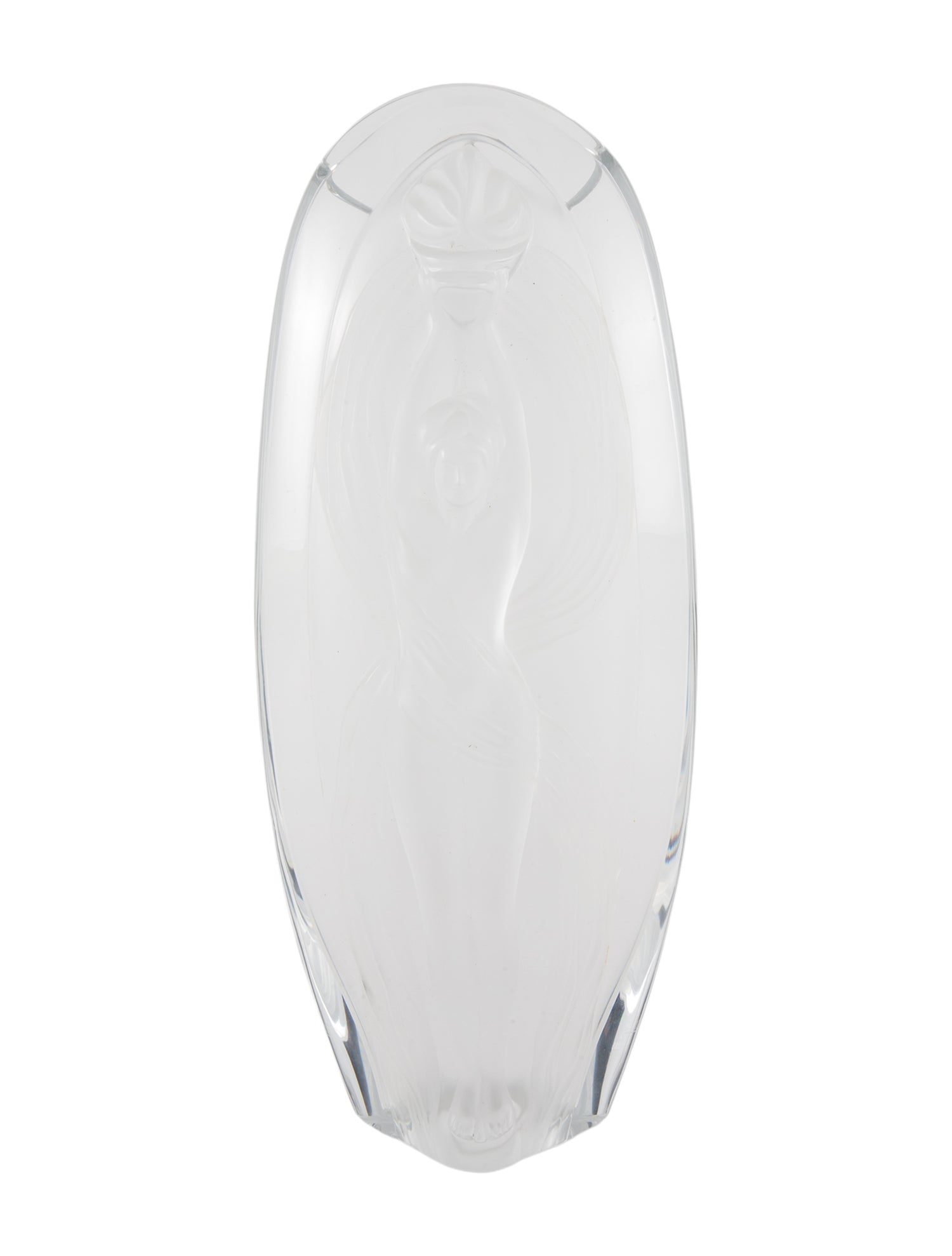 Lalique Crystal Eroica Vase