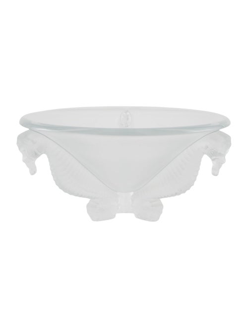 Lalique Crystal Poseidon Bowl