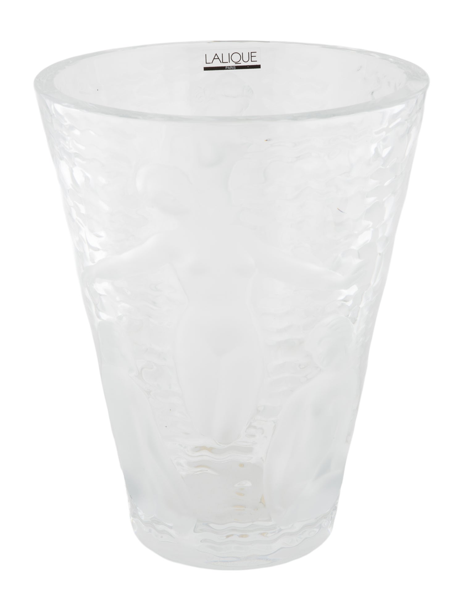Lalique Crystal Odines Vase