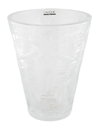 Lalique Crystal Odines Vase