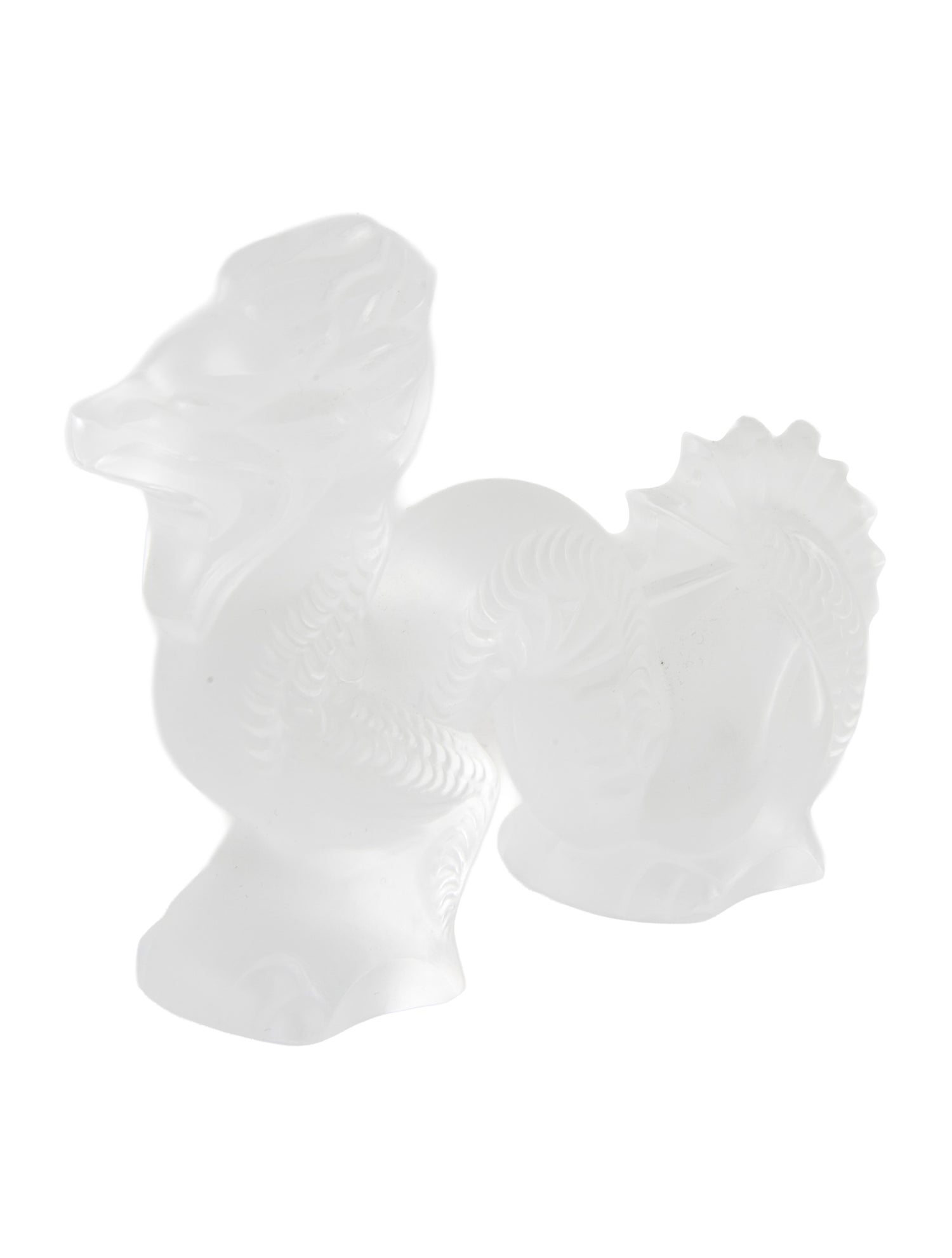 Lalique Crystal Dragon Figurine
