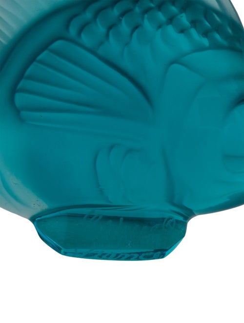 Lalique Crystal Fish Figurine