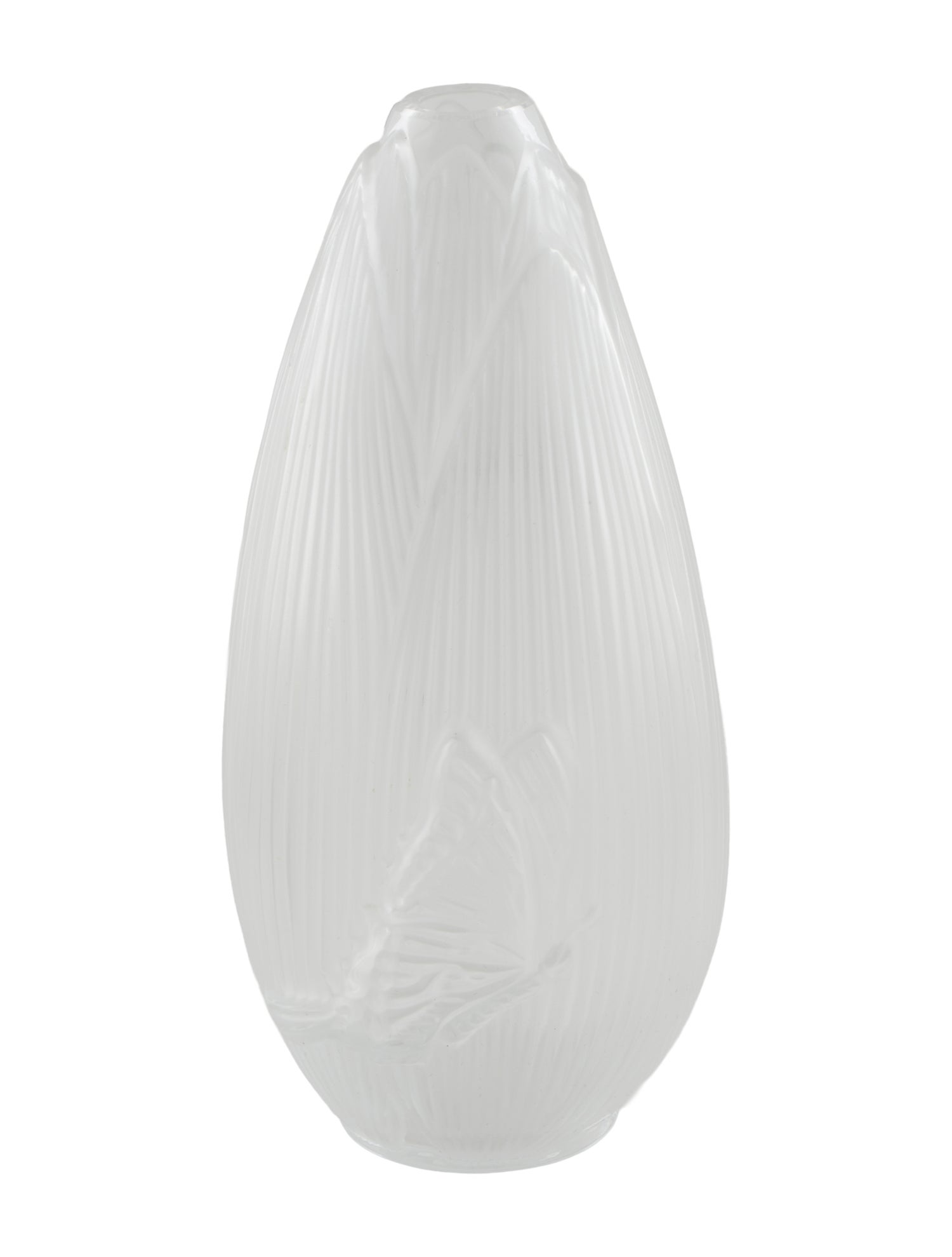 Lalique Coeur de Fleur Bud Vase