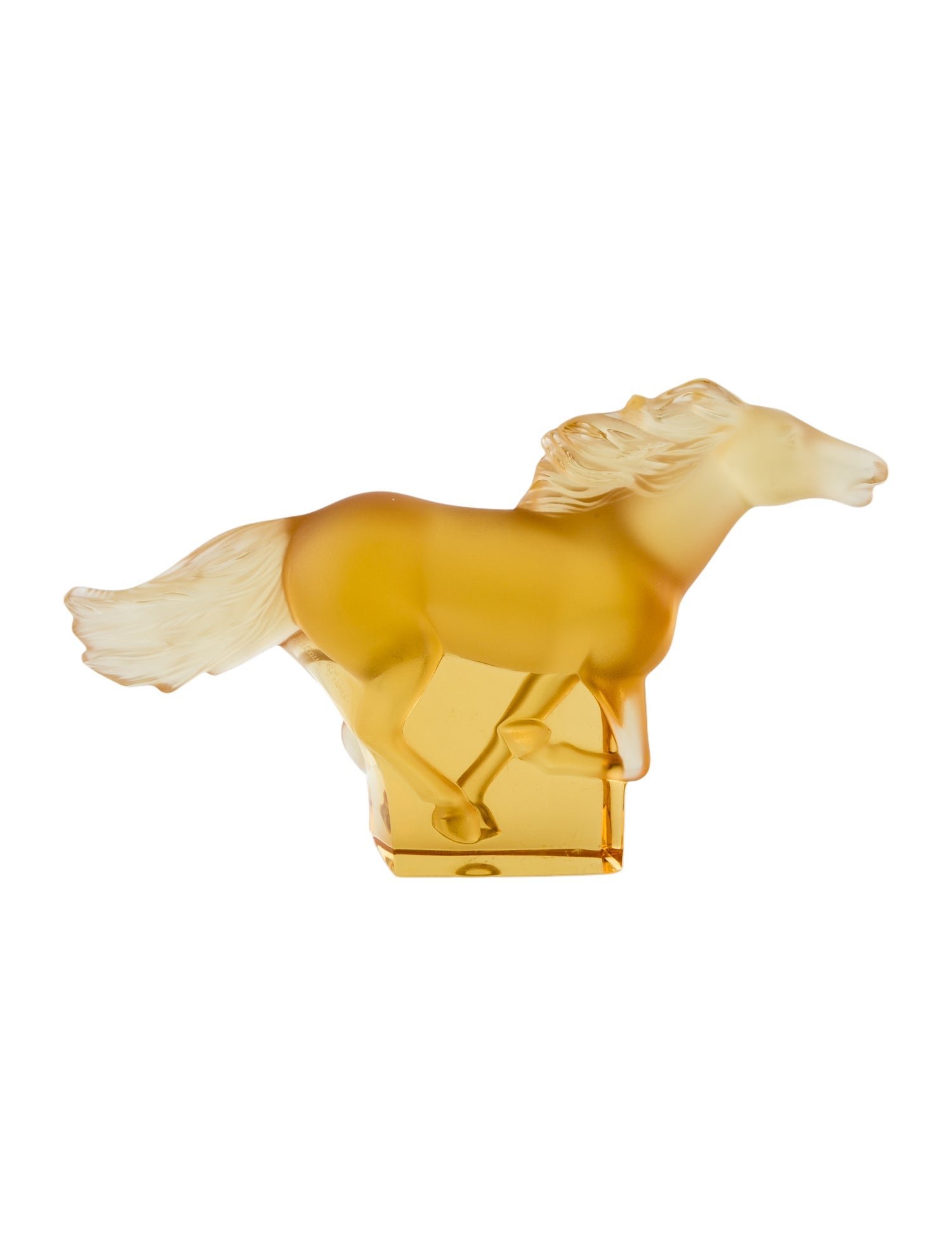 Lalique Kazak Horse Crystal Figurine