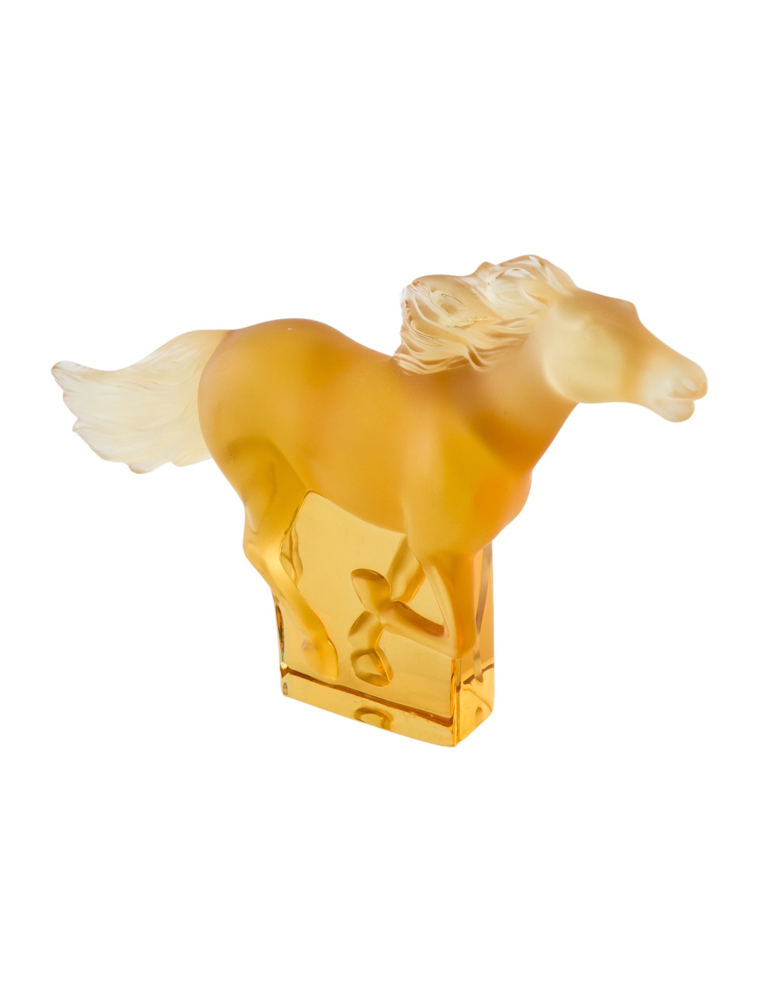Lalique Kazak Horse Crystal Figurine