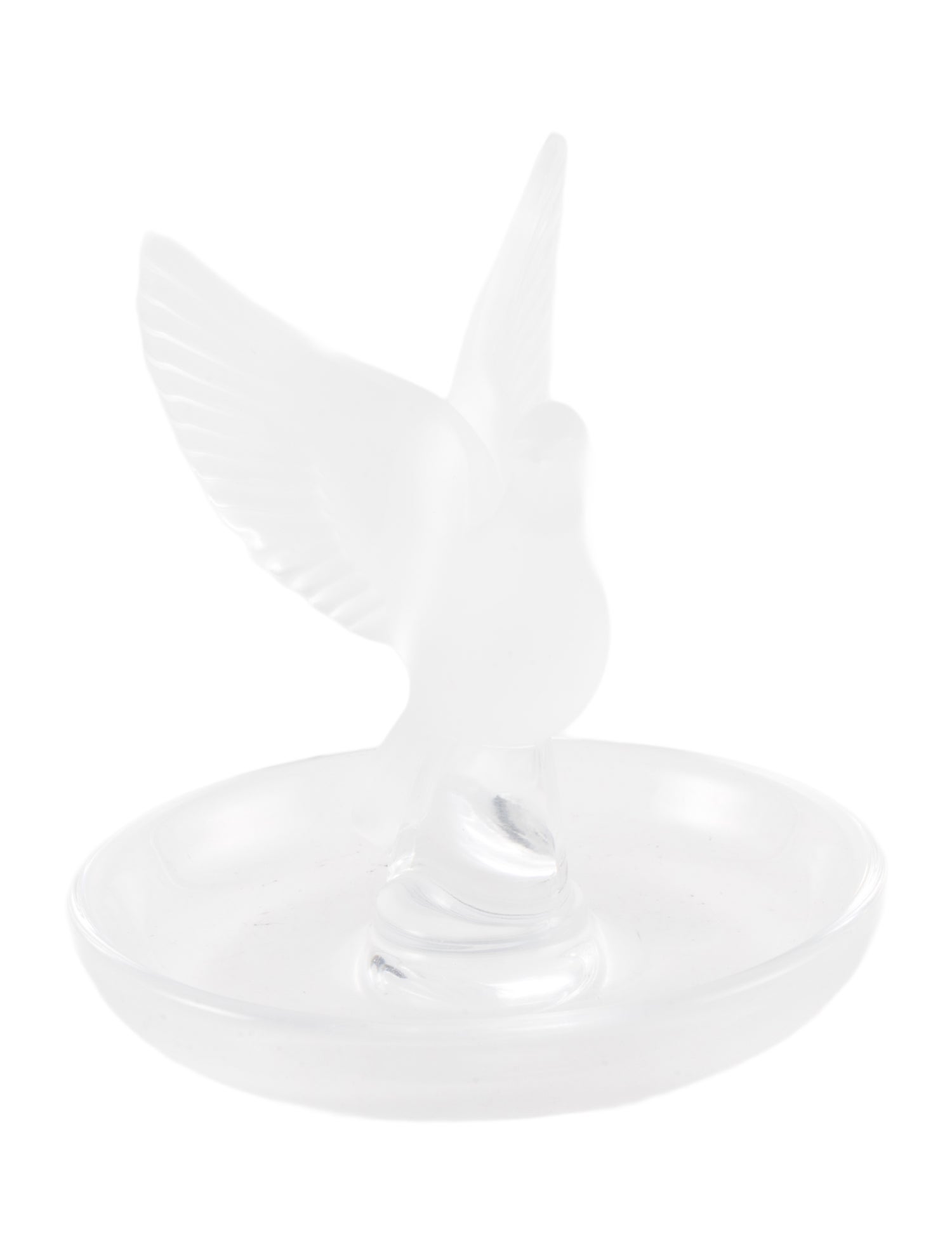 Lalique Thalie Crystal Pin Tray