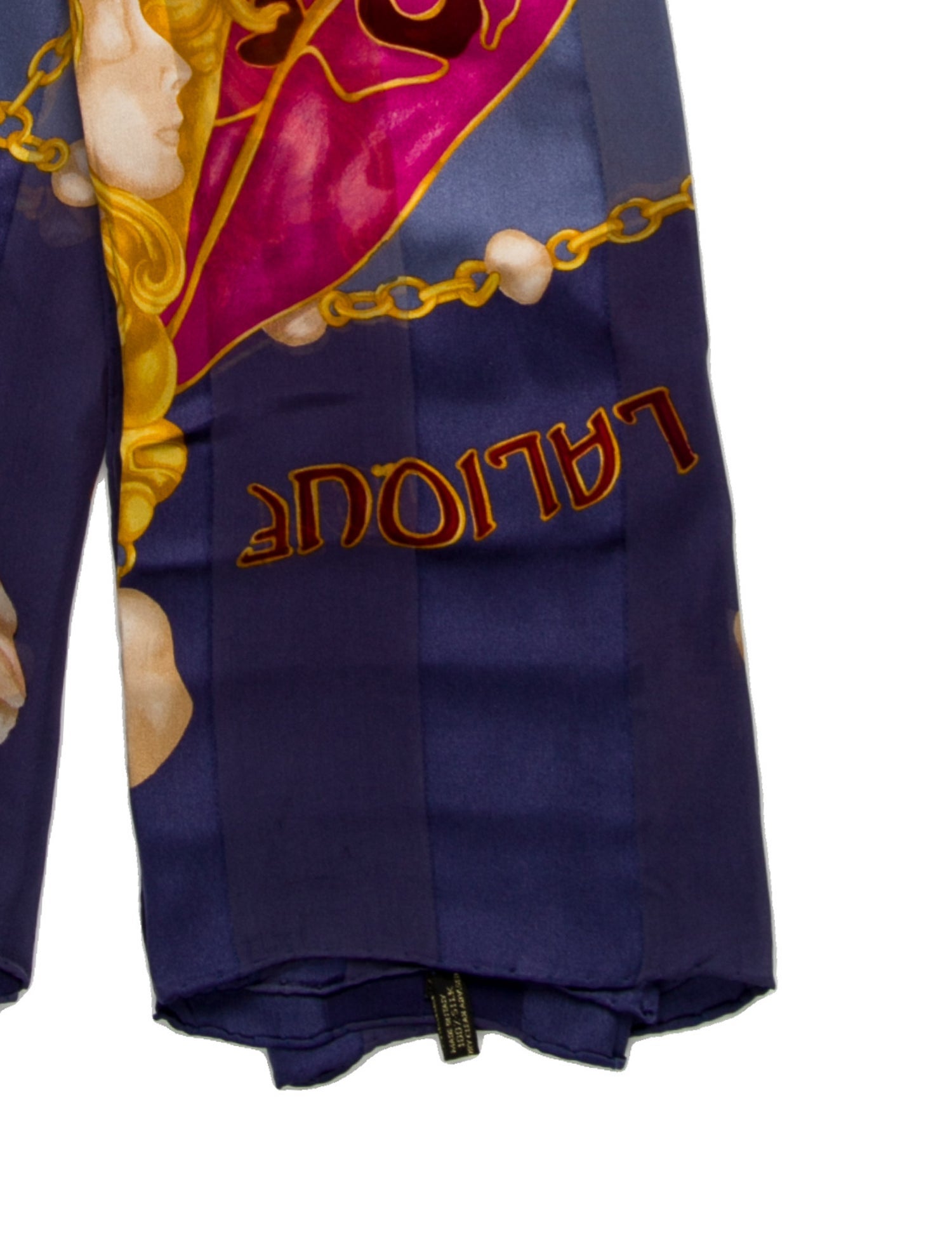 Lalique Silk Printed Scarf