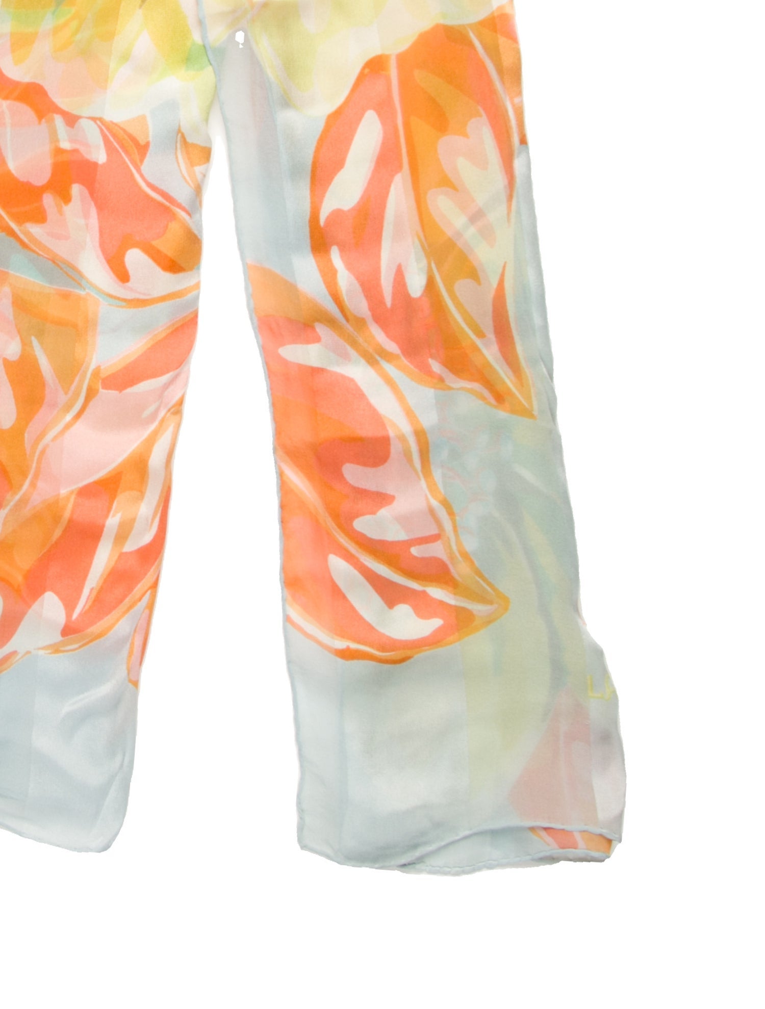 Lalique Silk Printed Scarf