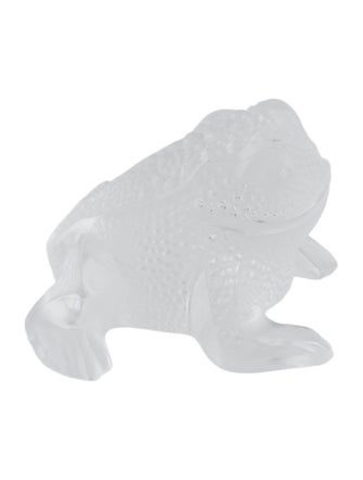 Lalique Grégoire Toad Figurine