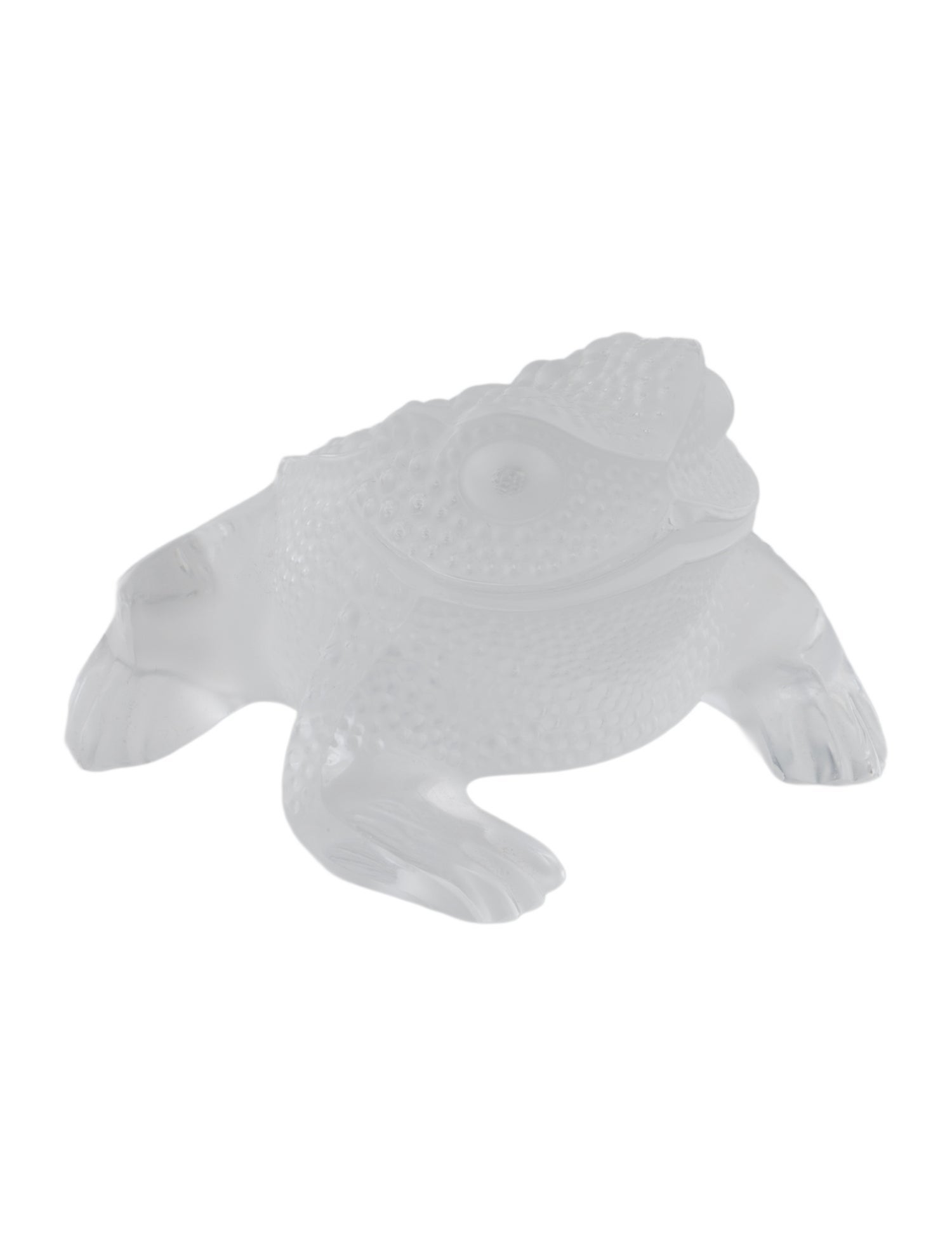 Lalique Grégoire Toad Figurine