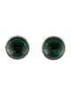 Lalique Glass Dome Clip-On Earrings