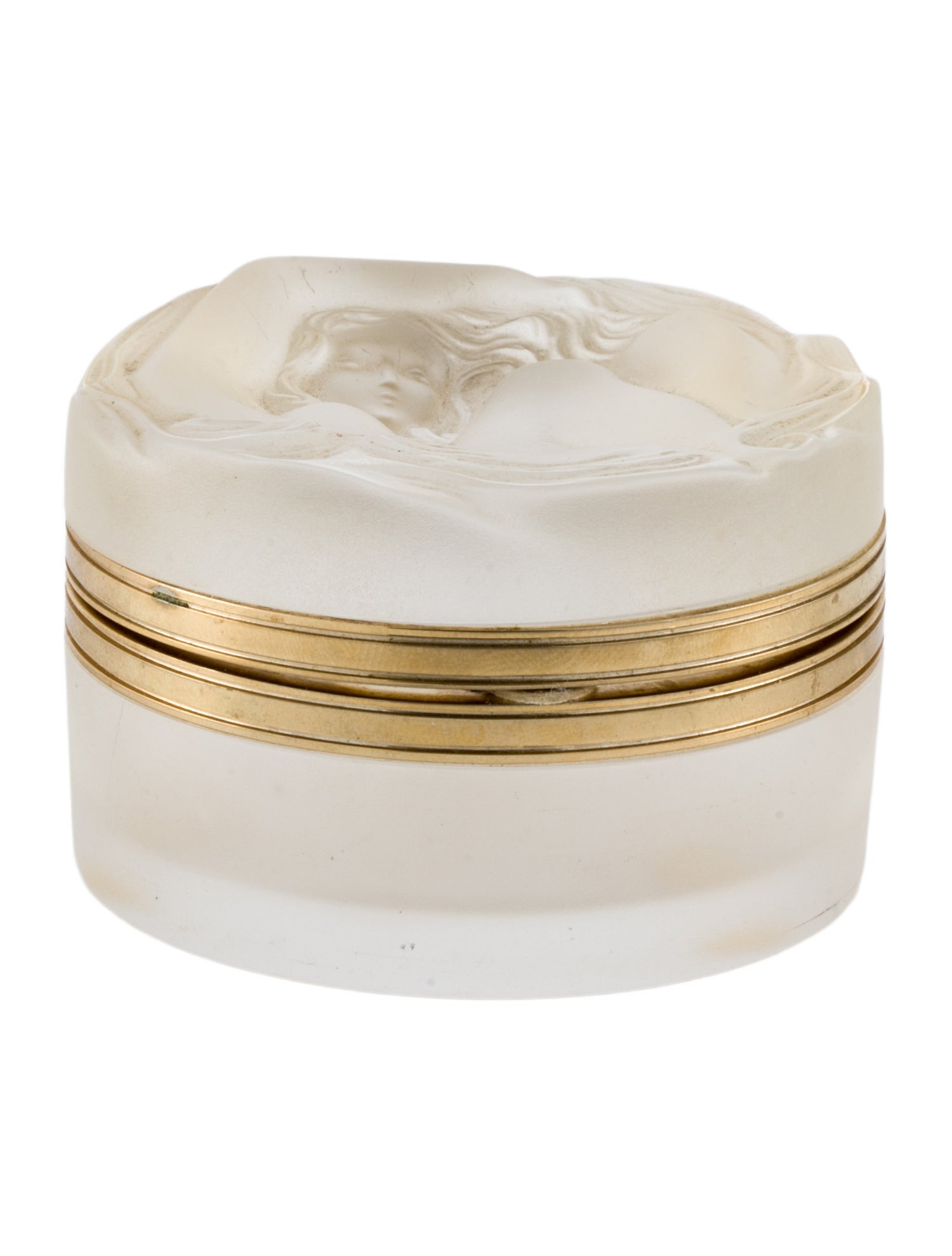 Lalique Daphne Powder Box