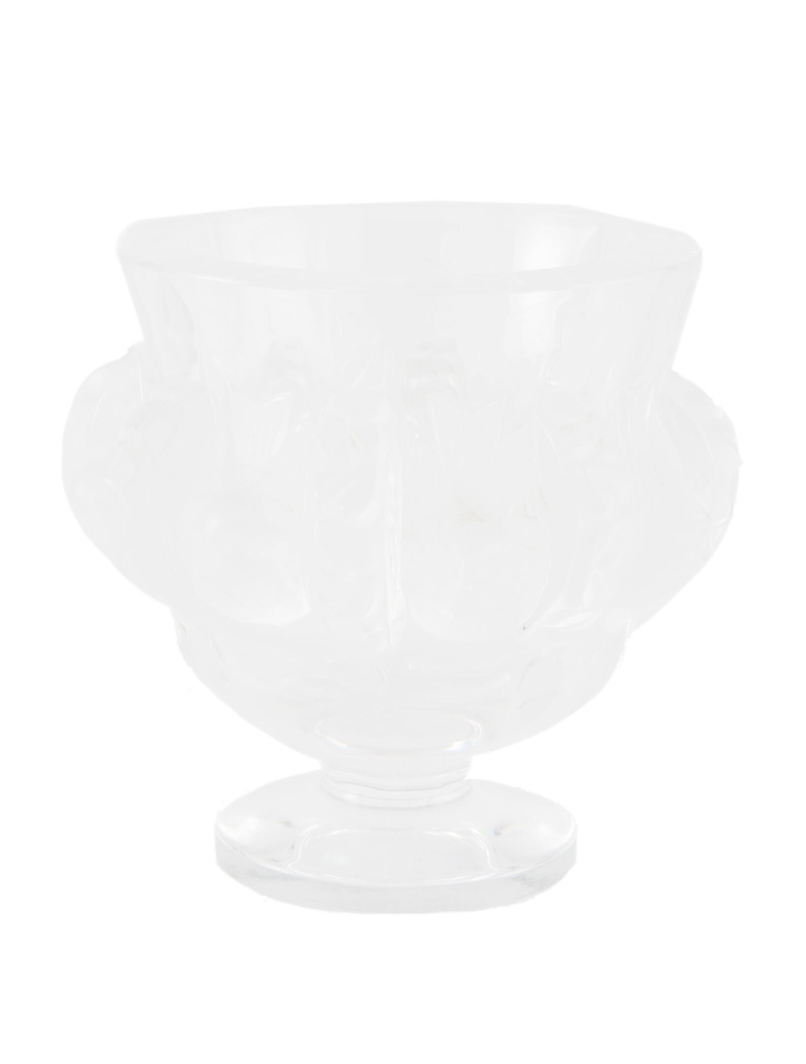 Lalique Dampierre Vase