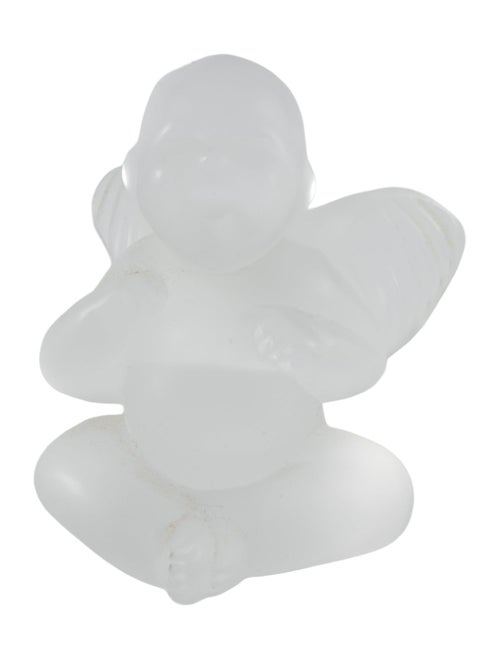 Lalique Angel Malizioso Figurine