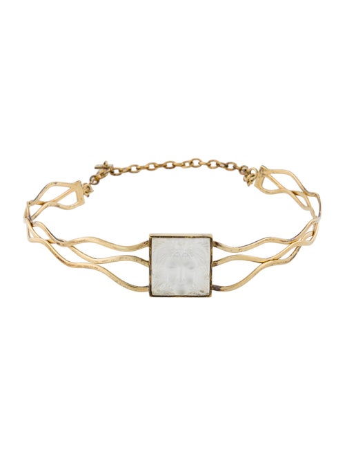 Lalique Crystal Aréthuse Masque de Femme Choker