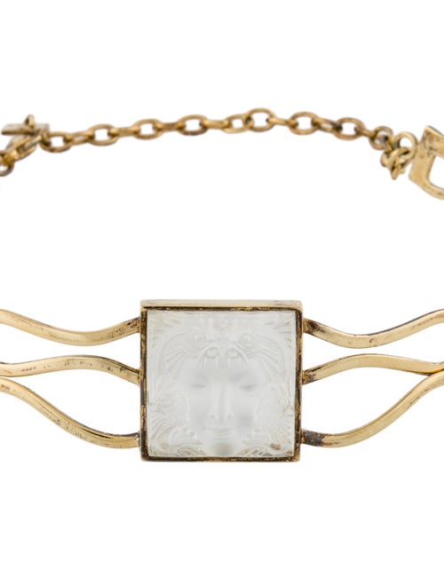 Lalique Crystal Aréthuse Masque de Femme Choker