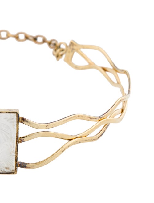 Lalique Crystal Aréthuse Masque de Femme Choker