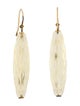 Lalique Crystal Drop Earrings