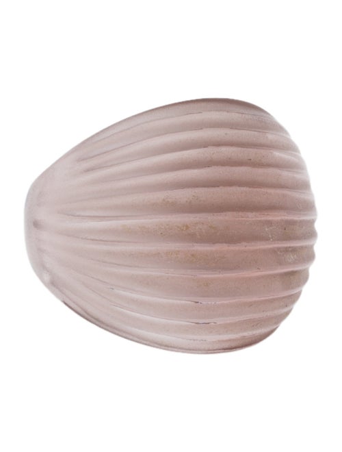 Lalique Crystal Dome Ring