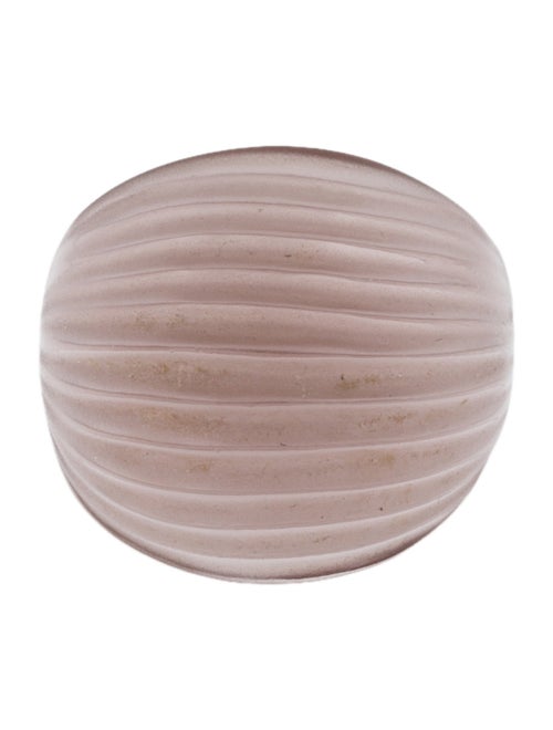 Lalique Crystal Dome Ring