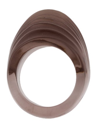 Lalique Crystal Dome Ring