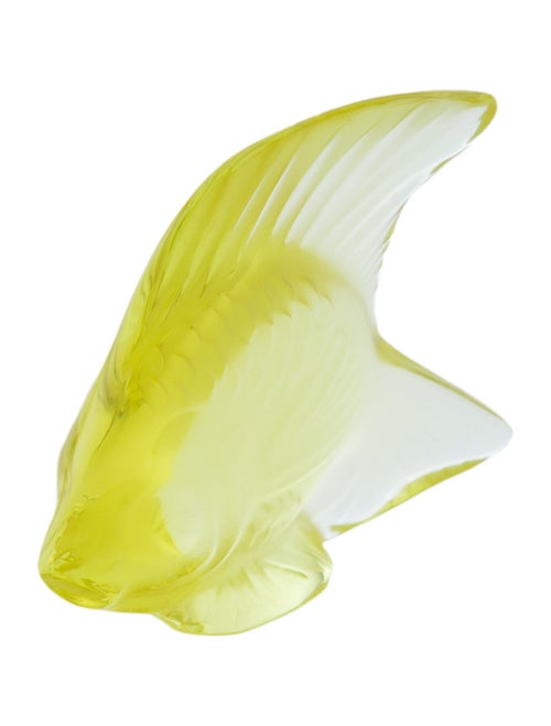 Lalique Crystal Fish Figurine