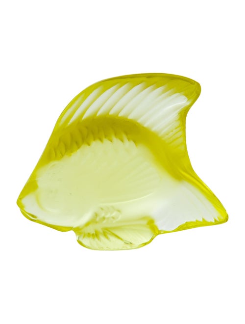 Lalique Crystal Fish Figurine